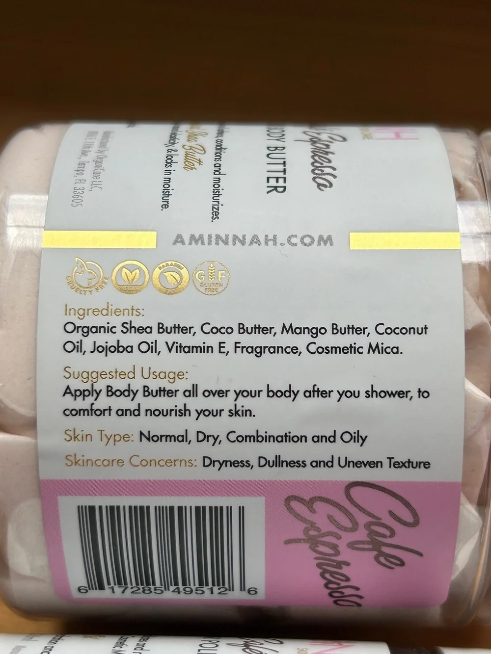 Café Espresso Whipped Body Butter and Scrub Set - Bundle New!